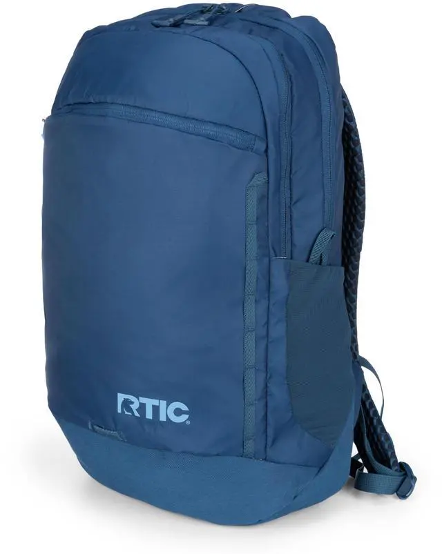 Main image of Road Trip Backpack Bag for Hiking, Travel, Computer, Business, Work, Commuting, Men, Women, Adults, Large, with Laptop Sleeve, Navy & Denim