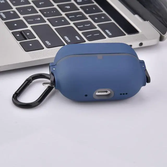 Alt view image 4 of 6 - Case Compatible with AirPod Pro 2 Protective Cover with Keychain (503-Blue)