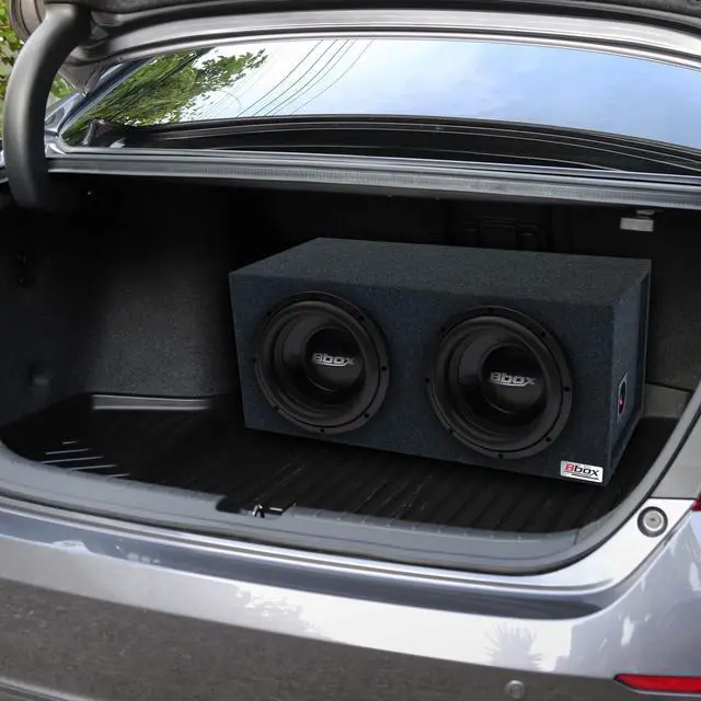 Alt view image 6 of 6 - Bbox Dual Sealed 12 Inch Subwoofer Enclosure - Pro Audio Tuned Dual Sealed Car Subwoofer Boxes & Enclosures - Premium Subwoofer Box Improves Audio Quality, Sound & Bass - Spring Terminals