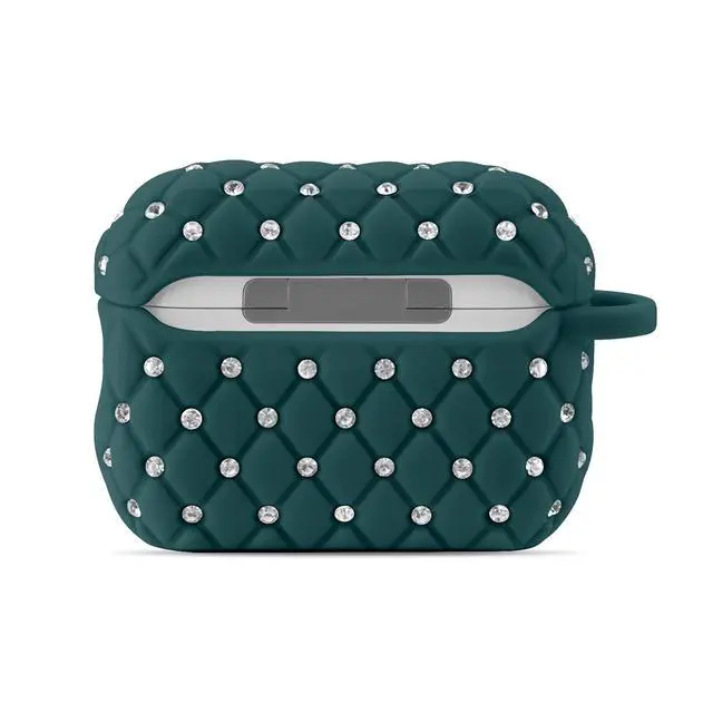 Alt view image 2 of 6 - Case Compatible with AirPod Pro 2 Protective Cover with Keychain (516-Green)