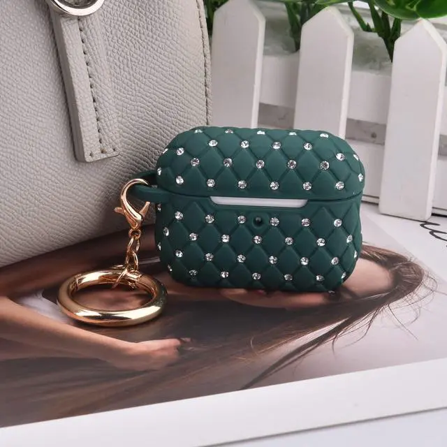 Alt view image 5 of 6 - Case Compatible with AirPod Pro 2 Protective Cover with Keychain (516-Green)