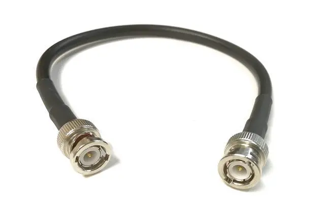 Alt view image 2 of 3 - 10 Foot BNC Male to BNC Male Times Microwave LMR-240 Ultraflex 4Ghz 50 Ohm Antenna Cable