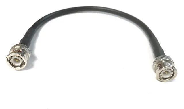 Alt view image 3 of 3 - 10 Foot BNC Male to BNC Male Times Microwave LMR-240 Ultraflex 4Ghz 50 Ohm Antenna Cable
