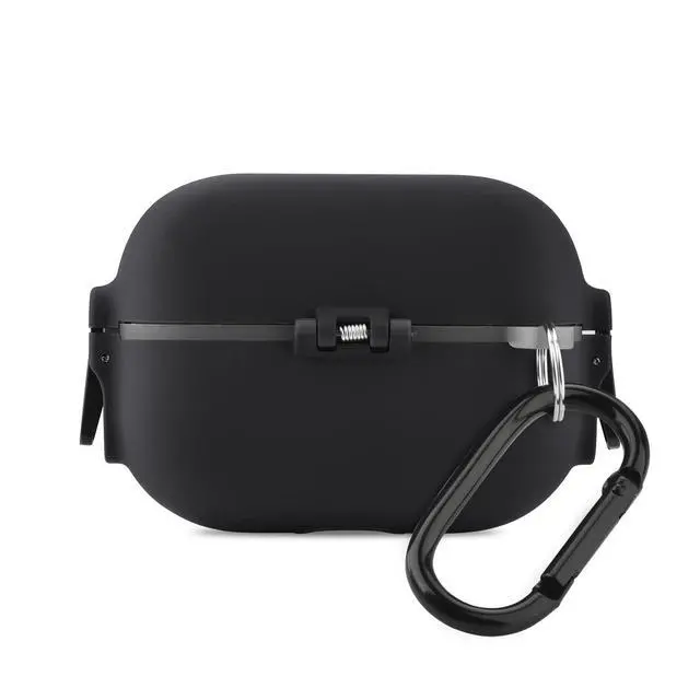 Alt view image 2 of 6 - Case Compatible with AirPod Pro 2 Protective Cover with Keychain (503-Black)