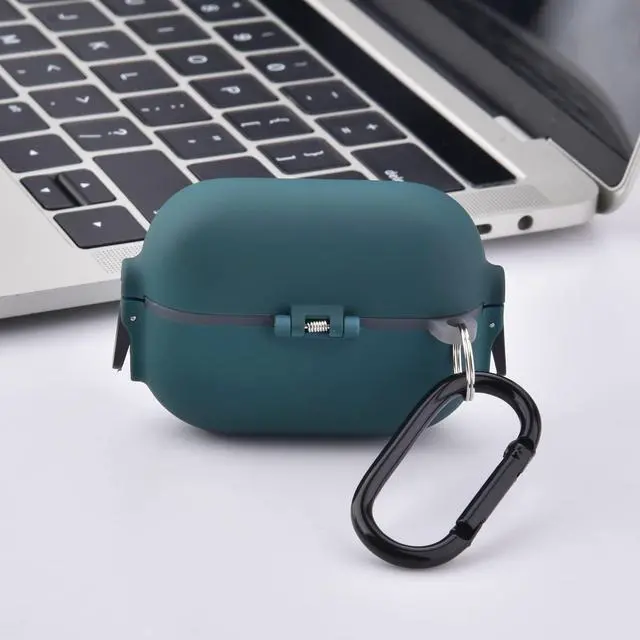 Alt view image 5 of 6 - Case Compatible with AirPod Pro 2 Protective Cover with Keychain (503-Green)
