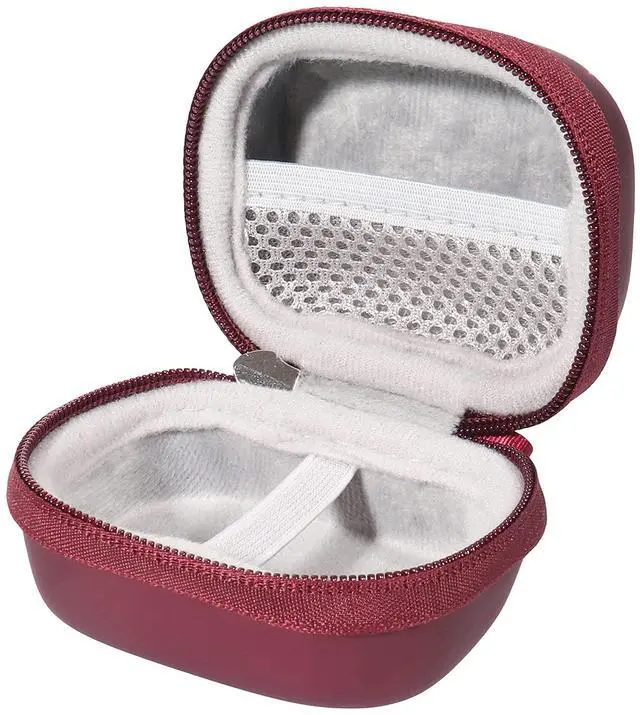 Alt view image 4 of 5 - Earbuds Case for Skullcandy Sesh, Sesh ANC, Sesh Evo True Wireless in-Ear Earbuds (Red)