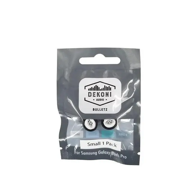 Alt view image 6 of 6 - Bulletz Replacement for Galaxy Buds Pro Ear Tips | Memory Foam Earbud Tips | Fits in Galaxy Buds Case (Small, Single Pair)