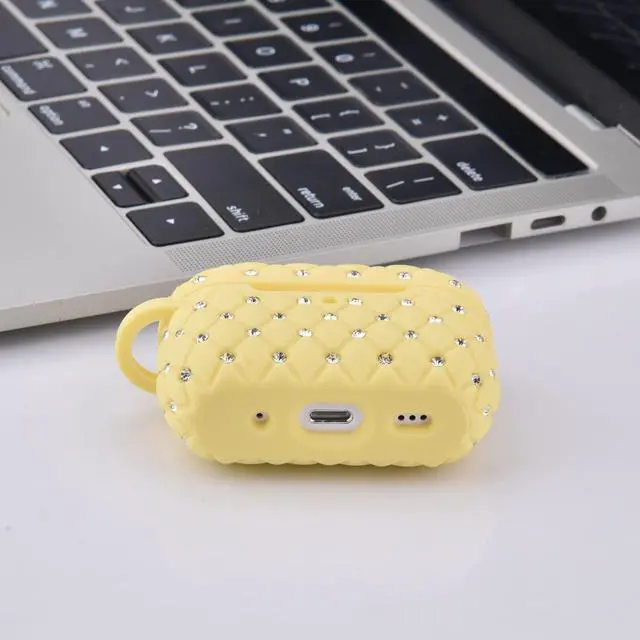 Alt view image 4 of 6 - Case Compatible with AirPod Pro 2 Protective Cover with Keychain (516-Lemon Yellow)