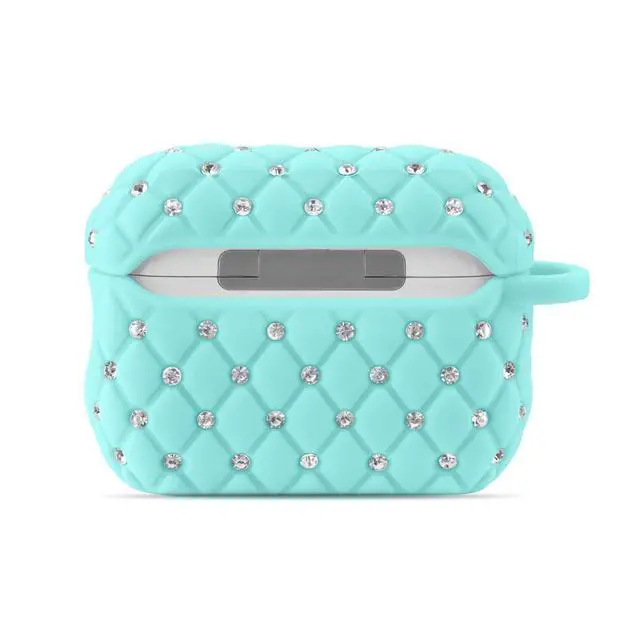 Alt view image 2 of 6 - Case Compatible with AirPod Pro 2 Protective Cover with Keychain (516-Mint Green)