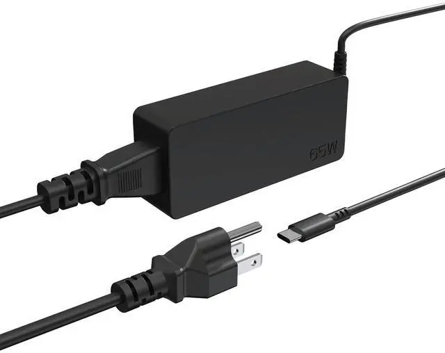 Main image of Universal 65W USB-C Laptop Charger fits for Lenovo/Dell/HP Samsung Asus | for ThinkPad/ Yoga, Latitude/ Chromebook, Computer Charger USB C for Spectre/ Envy X360, for LG Gram Type C AC Power Adapter