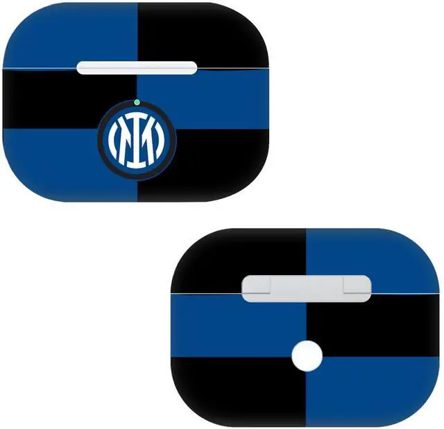 Main image of Officially Licensed Inter Milan Flag Badge Vinyl Sticker Skin Decal Cover Compatible with Apple AirPods Pro