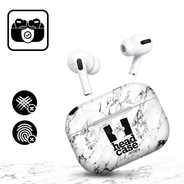 Alt view image 5 of 6 - Officially Licensed NHL Oversized Vegas Golden Knights Vinyl Sticker Skin Decal Cover Compatible with Apple AirPods Pro