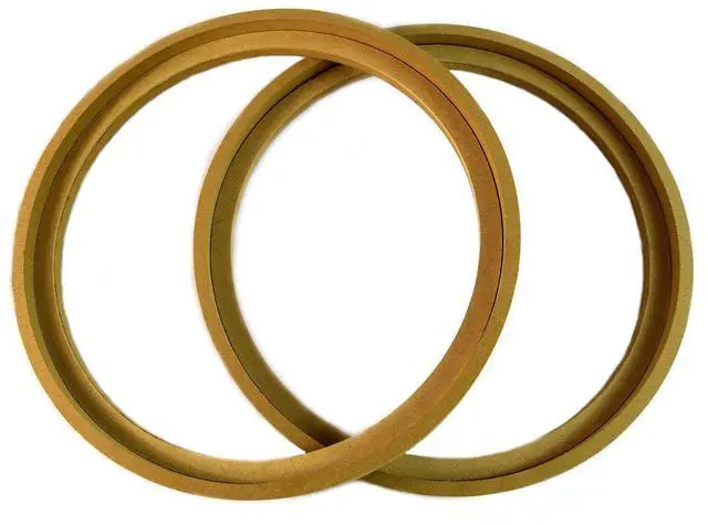 Main image of Audiopipe RING12BZ Nippon 12 Mdf Wood Woofer Ring Pair