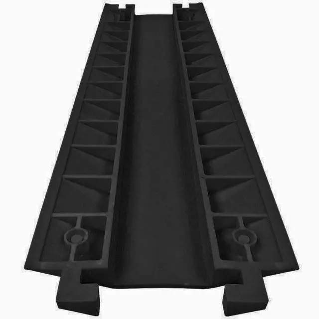 Alt view image 2 of 3 - EZ Runner PVC Drop Over Cable Ramp - Single Channel - Black (Pack of 3)