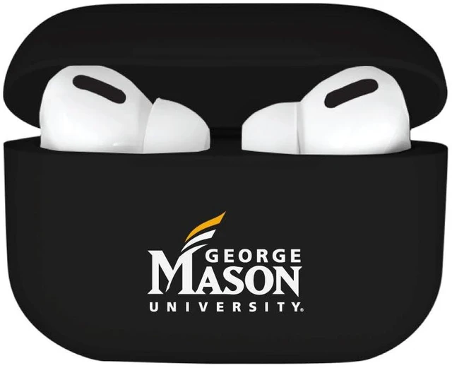 Alt view image 2 of 5 - AirPods Case, George Mason University AirPods Pro (Gen 1 & 2) / White (TPU)