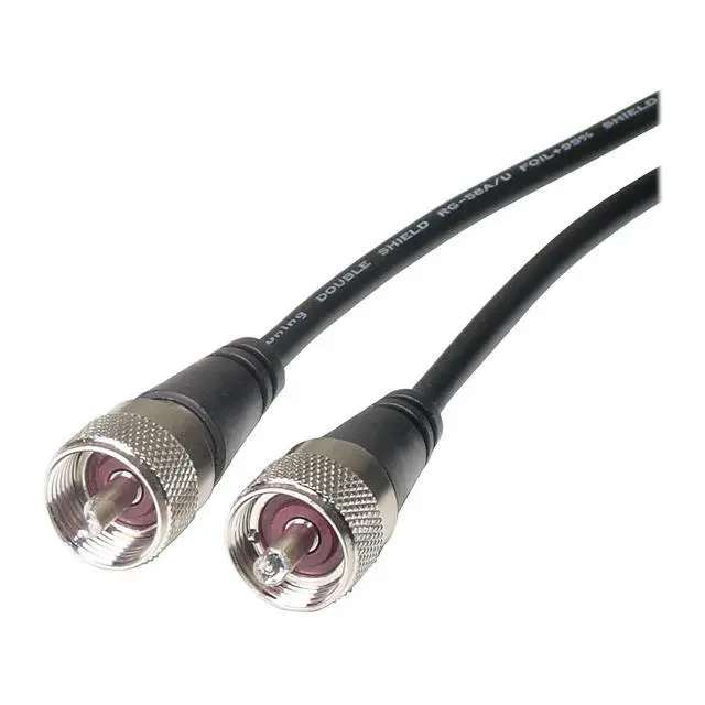 Alt view image 4 of 4 - ® CB Antenna Coaxial Cable Assembly with Preinstalled UHF PL-259, 18 Ft