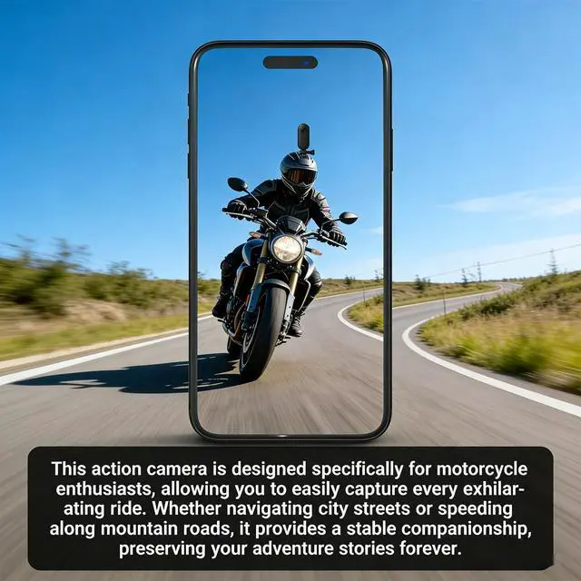 Alt view image 3 of 7 - 4K Magnetic POV HD Action Camera,Magnetic Necklace Camera for Motorcycle,Wearable Wide Hands-Free Sports Camera,Compact Thumb Mini Cameras,for Motorcycle,Bike,Travel and Pet Walk (128G 1080P Black)