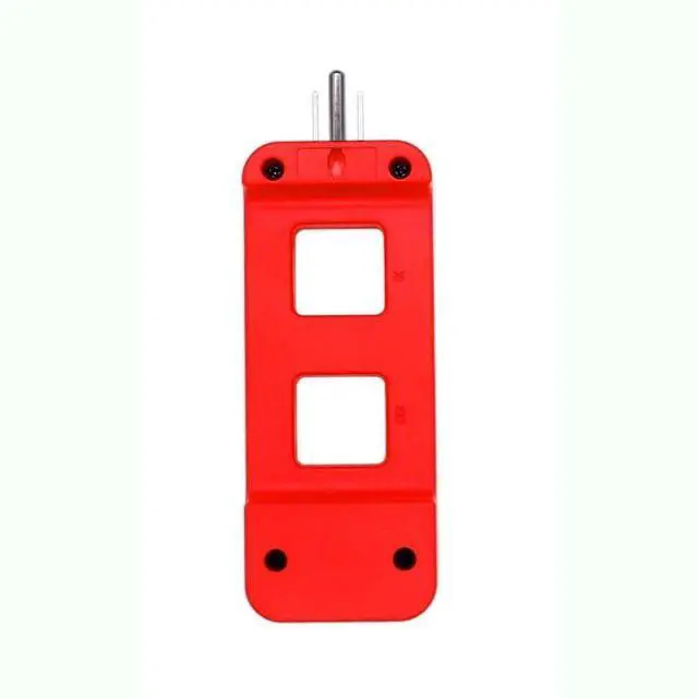 Alt view image 4 of 7 - KJ79B AC Line Splitter, Line Splitter for Clamp Meter, 10x Measurement, 15A Max Current, for US Outlets(red) (KJ79B red 3pcs)