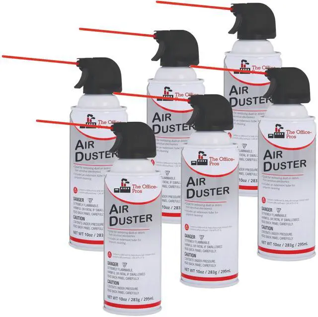 Main image of Can Air, Air Duster, 10oz Can, Can Air Duster for Computer, Compressed Canned Air, Electronic Keyboard Cleaner - 10oz Can - 6 Cans