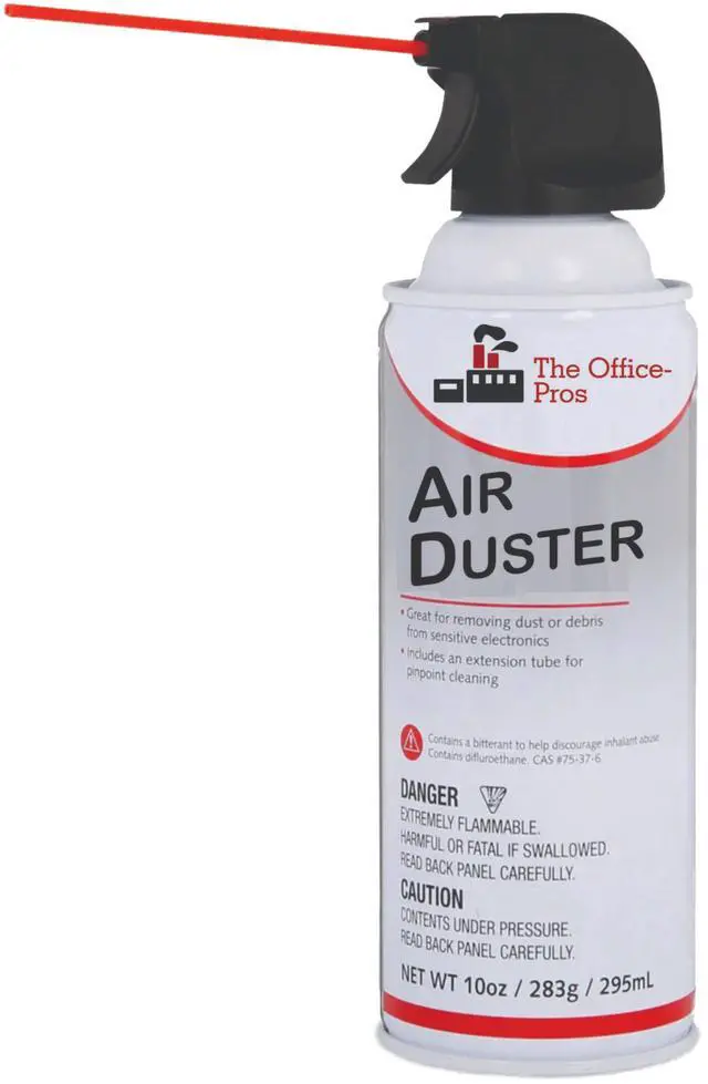 Alt view image 2 of 4 - Can Air, Air Duster, 10oz Can, Can Air Duster for Computer, Compressed Canned Air, Electronic Keyboard Cleaner - 10oz Can - 6 Cans