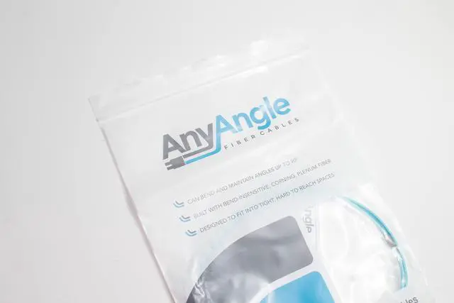 Alt view image 5 of 5 - 30M OM4 LC LC Fiber Optic Cable | AnyAngle Duplex 50/125 LC to LC Multimode Jumper 30 Meter (98.42ft) | Length Options: 1M-30M | Plenum 40/100g qsfp+ 100gbase sr ofnp mmf-lc-lc