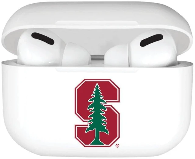 Main image of AirPods Case, Stanford University AirPods Pro (Gen 1 & 2) / White (TPU)