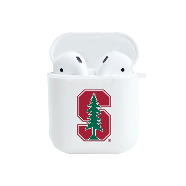 Alt view image 3 of 4 - AirPods Case, Stanford University AirPods Pro (Gen 1 & 2) / White (TPU)