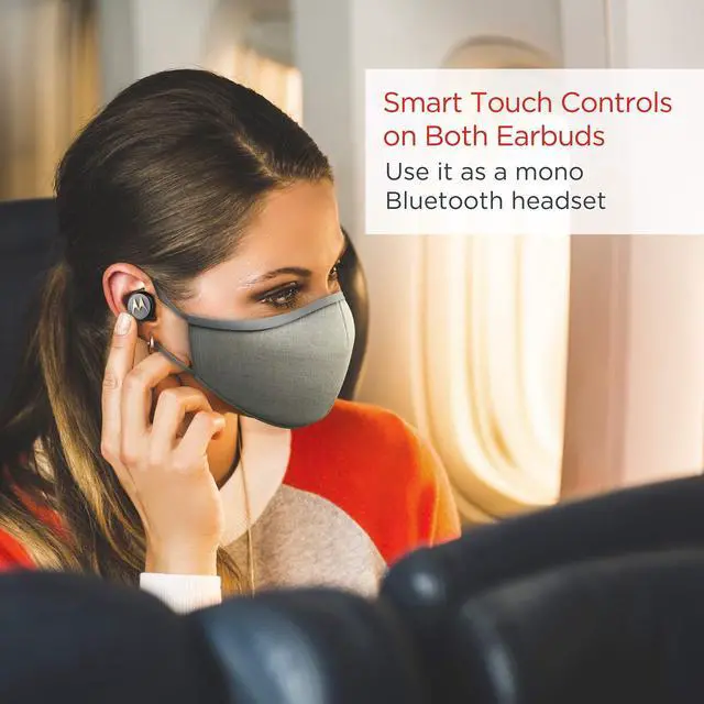 Alt view image 4 of 7 - Tech3 3-in-1 Smart True Wireless Headphones - Cordless Earbuds, Sport Wire, Audio Plug-in - Sweatproof, Built-in Microphone, Charging Case with Cable Storage System - Mocha-Bronze