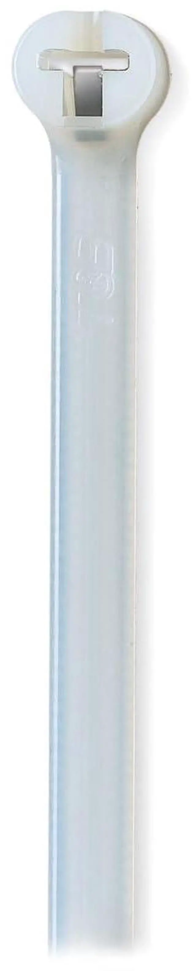Main image of Ty-Rap Natural Cable Ties, 13 in, 120 lb, 50 Pack | High-Performance, Nylon 6.6 Material, Stainless Steel Barb, for Indoor Use, L13 X W0.27 Inches, TY527M