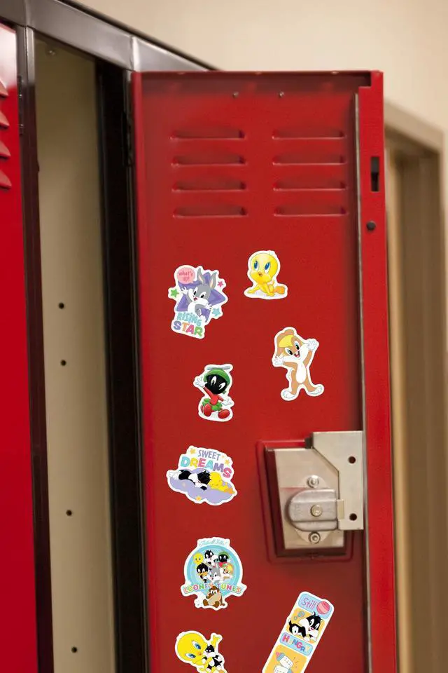 Alt view image 6 of 6 - Looney Tunes Cute & Cuddly Collection 100 Vinyl Stickers Waterproof Die-Cut