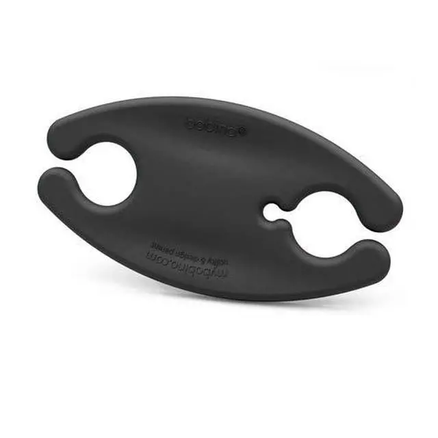 Alt view image 2 of 3 - Cord Wrap Value Bundles - Medium - Black - Pack of 4 (4)