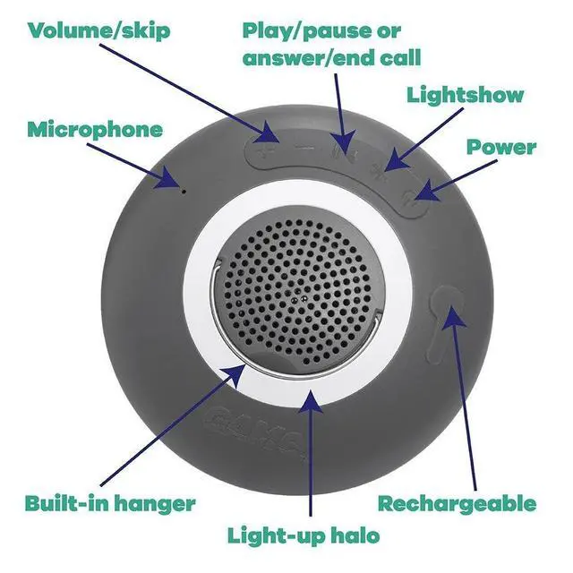 Alt view image 2 of 6 - 4312 NEW Bluetooth Speaker & Light Show