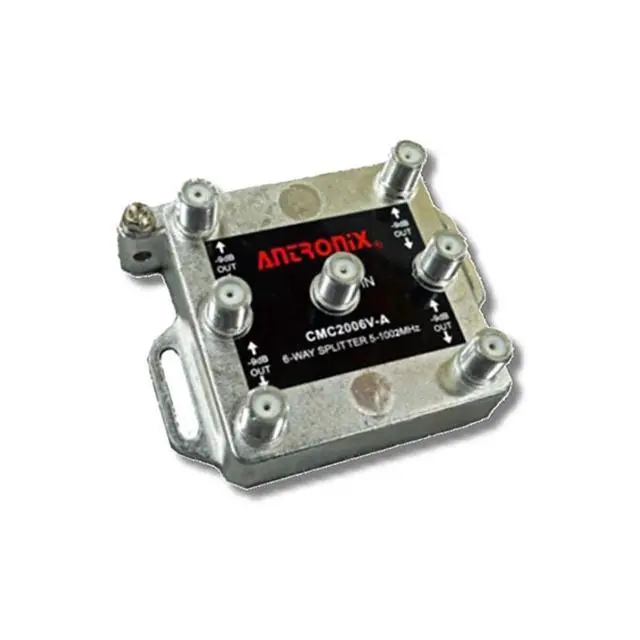 Alt view image 5 of 5 - 6-way RG6 Splitter Coaxial Signal CMC2006V Cable HDTV 1GHz 1002MHz