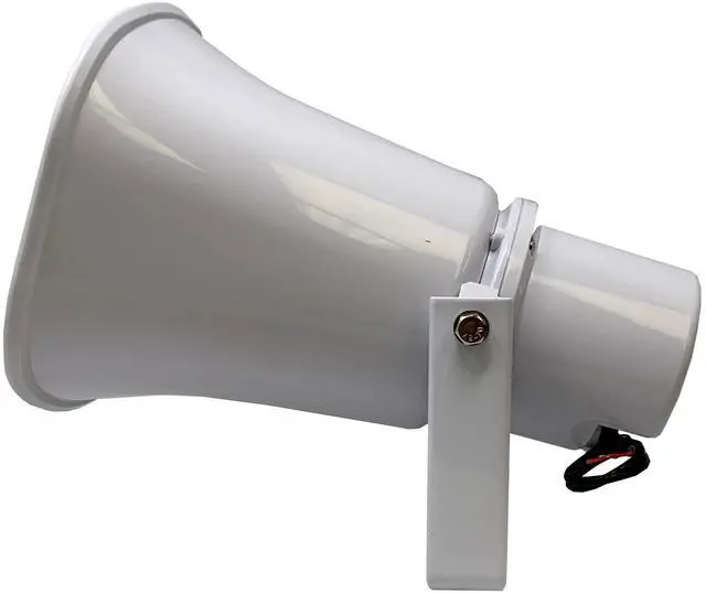 Alt view image 2 of 6 - BA8 30W Indoor/Outdoor Horn PA Speaker with 70v Switch