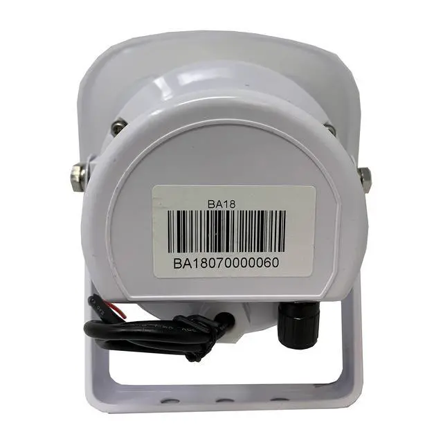 Alt view image 3 of 6 - BA18 15W Indoor/Outdoor Horn PA Speaker with 70v Switch(Single)