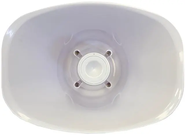 Alt view image 3 of 6 - BA8 30W Indoor/Outdoor Horn PA Speaker with 70v Switch