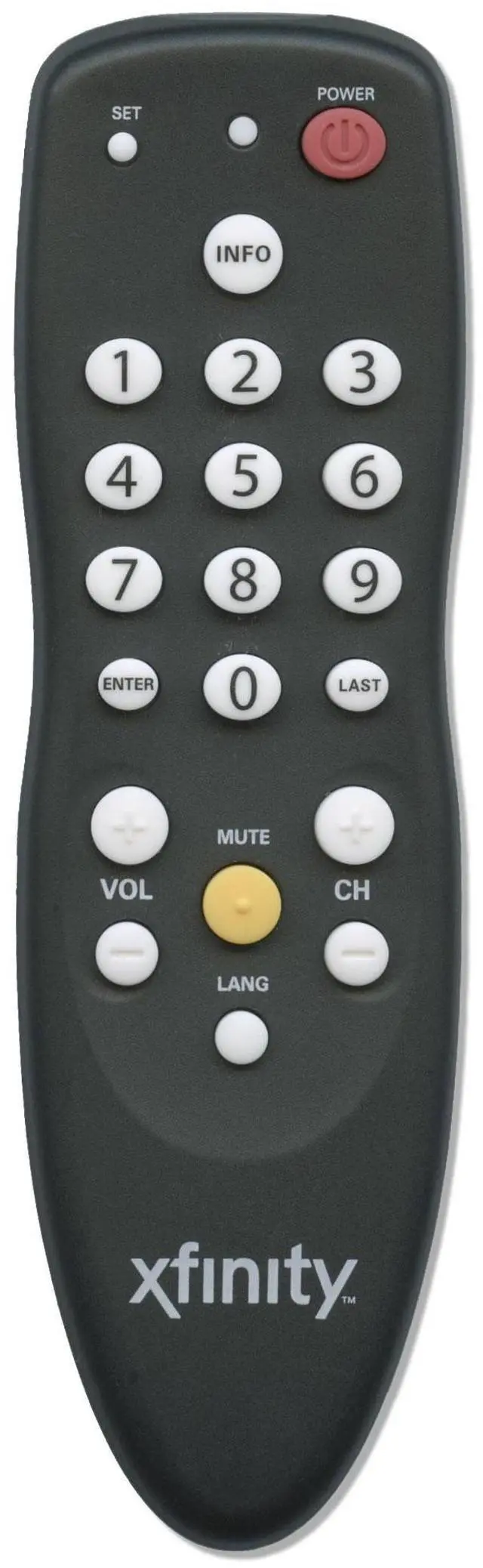 Main image of OEM Xfinity/Comcast DTA Box Remote Control - Digital Transport Adapter - RC2392101/03B RC2392101/01B