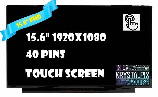 Main image of New LCD Display FITS- Replacement Touch LCD for HP 15-fd0127dx LCD LED Touch Screen 15.6" FHD 1920X1080 LCD Touch Screen On-Cell Touch Panel New