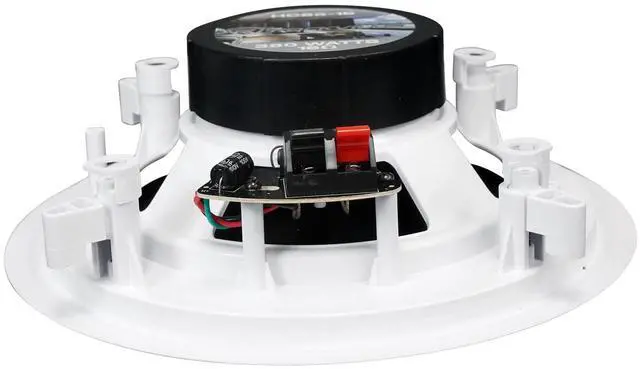 Alt view image 6 of 7 - HC85-16 White 8" 16-Ohm in-Ceiling Home Theater Speakers, 6-Pack | 700W Peak/240W RMS, 2-Way, 8" Woofer, 1/2" Mylar Tweeter, Swivel Tweeter, 40Hz-20kHz, Paintable Grills, Rubber Surround