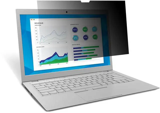 Main image of Privacy Filter for 13.3 Inch Widescreen Laptop, COMPLY Attachment for Flip-Share, Reversible Gloss/Matte, Reduces Blue Light, Screen Protection, 16:9 Aspect Ratio (PF133W9B)