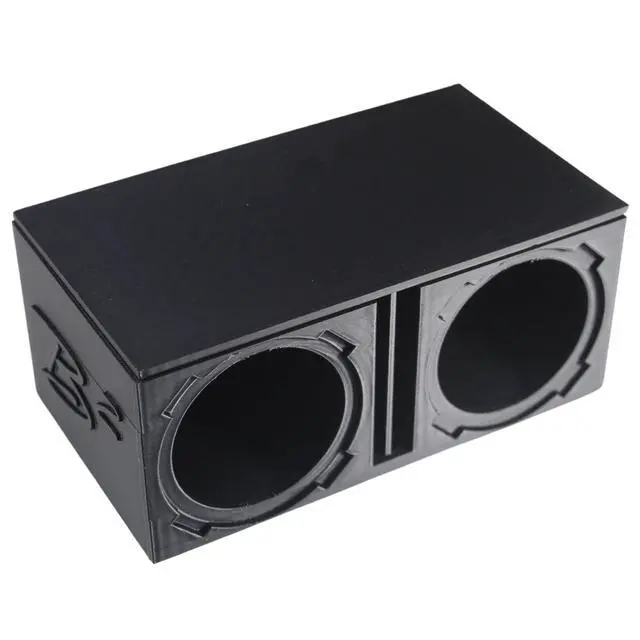 Alt view image 2 of 6 - Dual Ported 3D-Printed Subwoofer Enclosure Rampage RC2 (B2-DUALVRC2-BK)