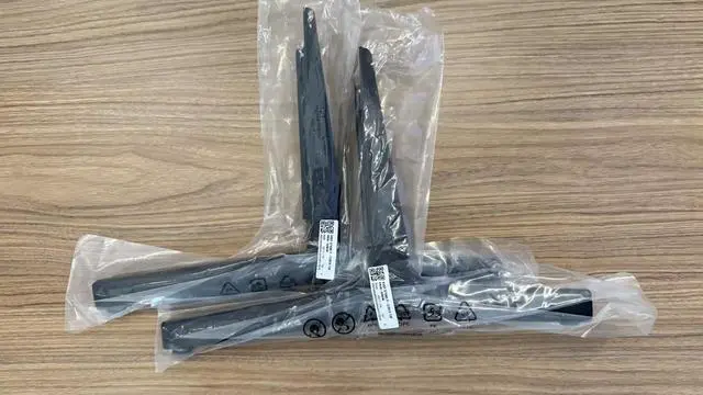 Alt view image 7 of 7 - OEM Replacement TV Stand Legs sub for Samsung 75" Class HDR 4K UHD Smart QLED TVs(QN75Q6DAAFXZA, QN75Q60AAFXZA, QN75QE1DAFXZA, UN75DU8000BXZA, UN75DU8000DXZA, UN75DU8000FXZA), Screws Not Require