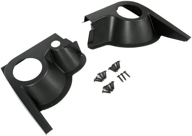 Alt view image 3 of 7 - Speaker Pods Compatible with 1994-2023 EZGO TXT Replacement for 627153 Golf Cart Black Texture Pair ABS Speaker Stands