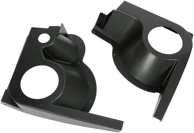Alt view image 5 of 7 - Speaker Pods Compatible with 1994-2023 EZGO TXT Replacement for 627153 Golf Cart Black Texture Pair ABS Speaker Stands