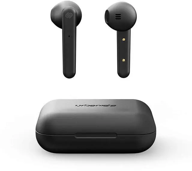Main image of Stockholm True Wireless Earbuds 14H Playtime Bluetooth 5.0 with Charging Case, Touch Controls & Dual Mic Earphones Compatible with Android and iOS - Black