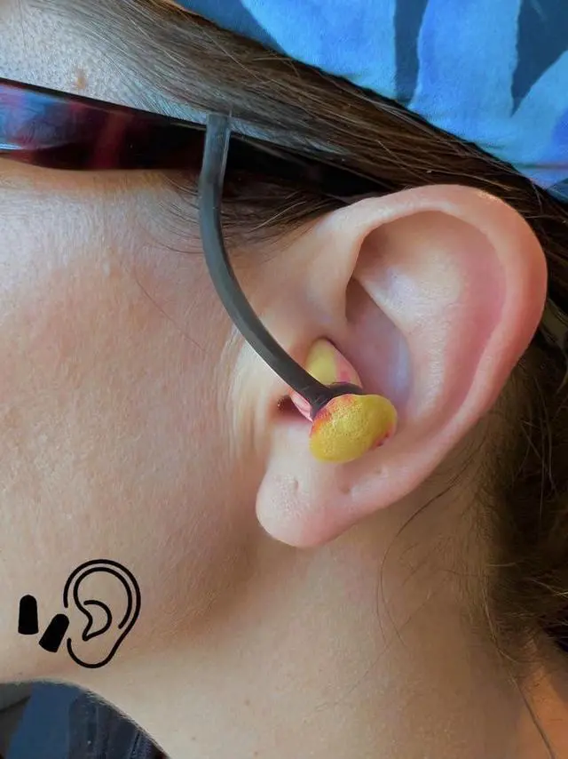 Alt view image 5 of 7 - Silicone Strap Accessory for Securing Wireless Earbuds, Black Manufactured in The USA Patents Pending (1 Pack)