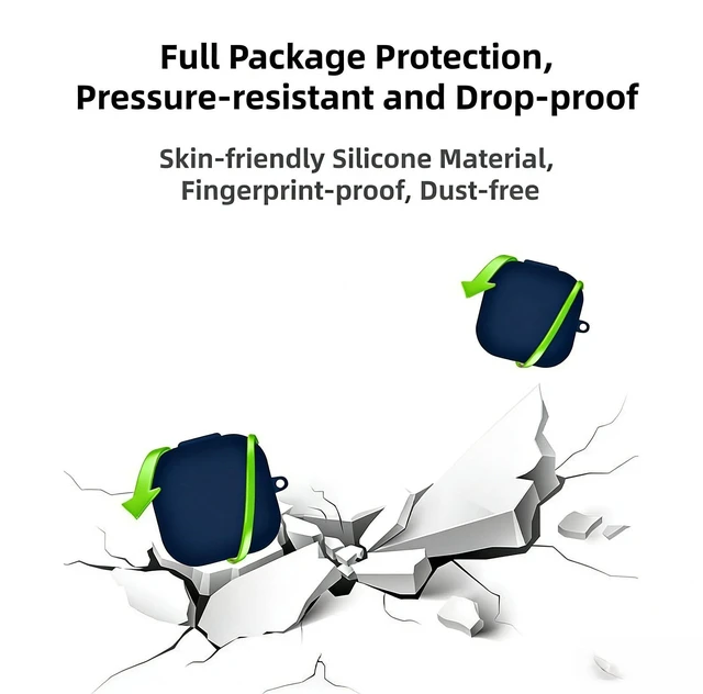 Alt view image 2 of 6 - Cute Case Compatible with Sony LinkBuds Clip with Keychain and Cleaning Kit | Soft Silicone Cartoon Astronaut Drop-Proof Scratch-Proof Shock-Proof Full Protective Cover for Women Men for LinkBuds Clip