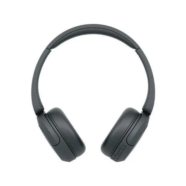Alt view image 5 of 7 - WH-CH520/B Wireless Headphones with Microphone, Black Bundle with Deco Gear Hard Case + Pro Audio Headphone Stand + Microfiber Cleaning Cloth