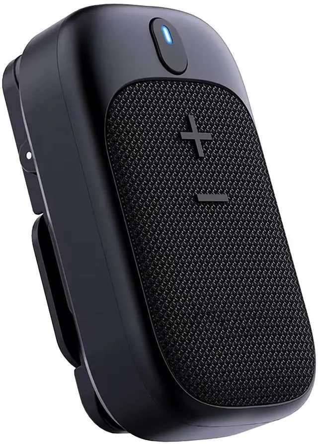 Main image of Portable Bluetooth Speaker Clip-On Compatible with Apple iPhone 11, 11 Pro, 11 Pro Max IPX5 Stereo & Mic Setup/Magnet Mount/ 18 Hours+ Indoor/Home/Party/Outdoor/Beach/Travel