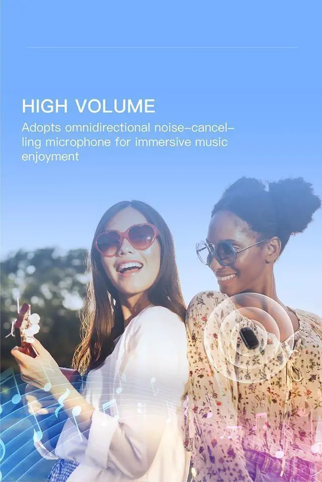 Alt view image 7 of 7 - Portable Bluetooth Speaker Clip-On Compatible with Apple iPhone 11, 11 Pro, 11 Pro Max IPX5 Stereo & Mic Setup/Magnet Mount/ 18 Hours+ Indoor/Home/Party/Outdoor/Beach/Travel